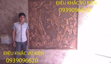 Chuyên nhận phù điêu xi măng đúc sẵn giá rẻ tại Điêu Khắc VŨ KIÊN