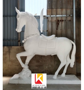 điêu khắc con ngựa, mô hình con ngựa, con ngựa composite