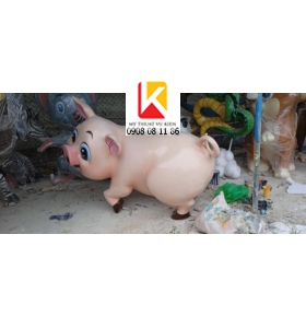 điêu khắc con lợn năm hợi, mô hình composite năm hợi