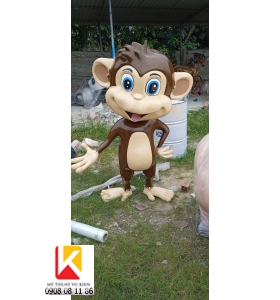 ddieu khắc con khỉ, con khỉ composite