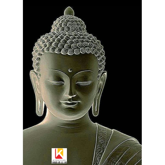 phù điêu phật giáo, phù điêu chân dung phật 19
