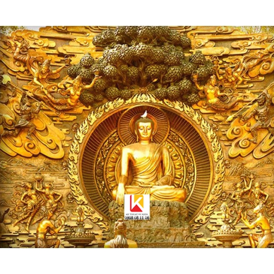 phù điêu phật thích ca