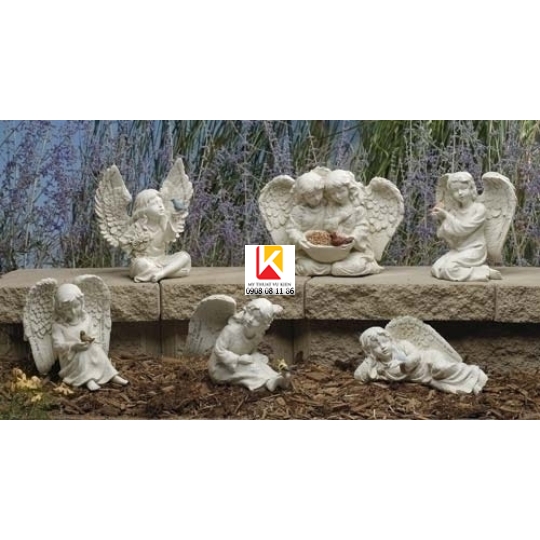 tượng thiên thần 17, tượng thiên thần có cánh
