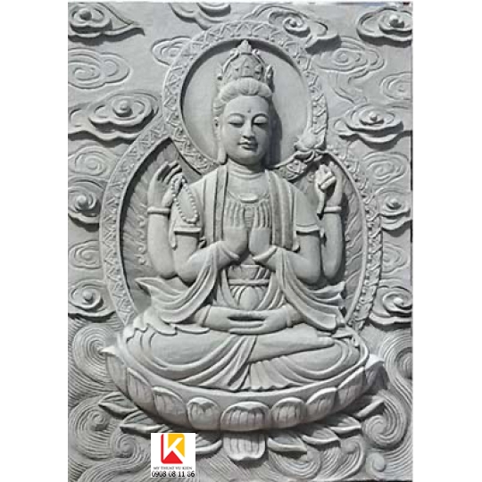 phù điêu phật giáo 07