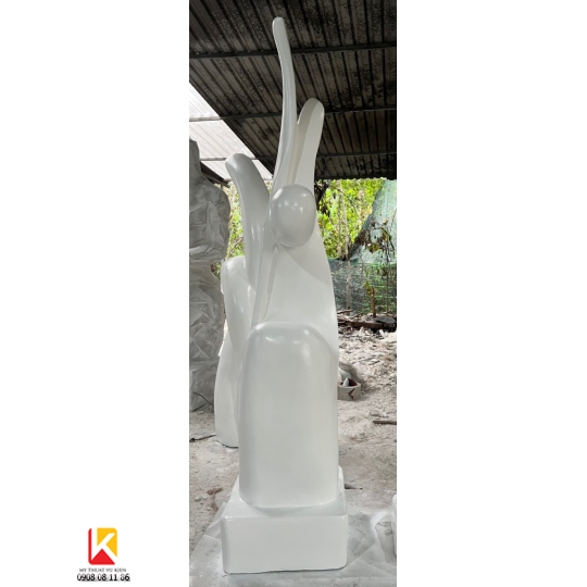 tượng trang trí 07, tượng cách điệu composite
