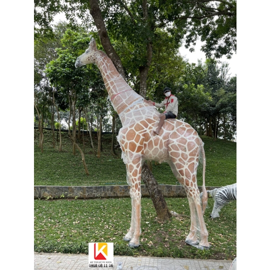 hươu cao cổ composite, mô hình hươu cao cổ đẹp nhất