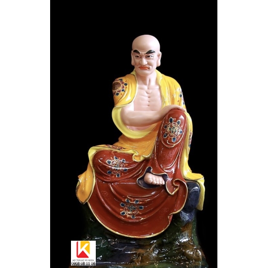 tượng 18 vị la hán 14 , tượng  phật giáo