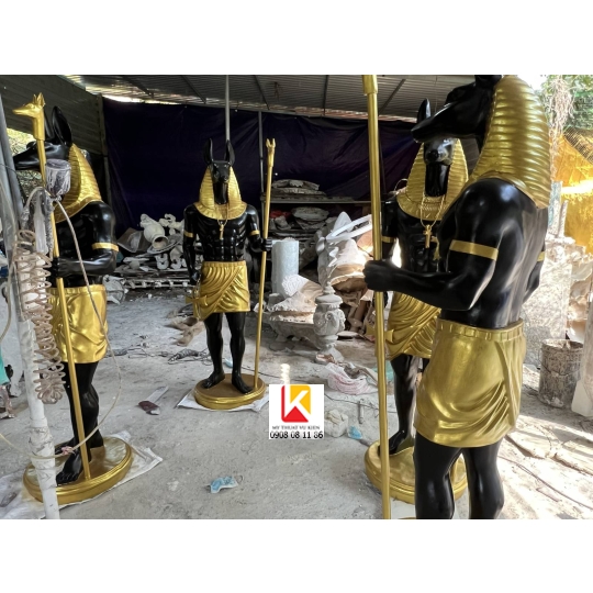 cơ sở điêu khắc tượng chiến binh la mã, tượng chiến binh ai cập