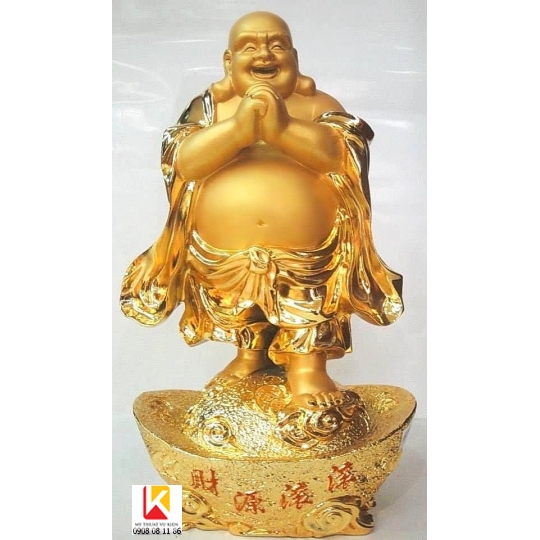 tượng phật di lặc 06, điêu khắc tượng phật di lặc giác vàng đẹp